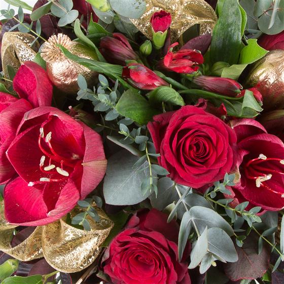 Red Velvet Flowers By Paula Florist York